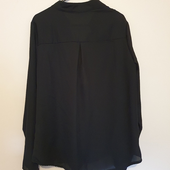 Black long sleeve shirt - Picture 4 of 4